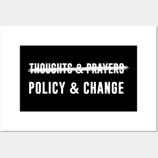 Policy and Change Posters and Art